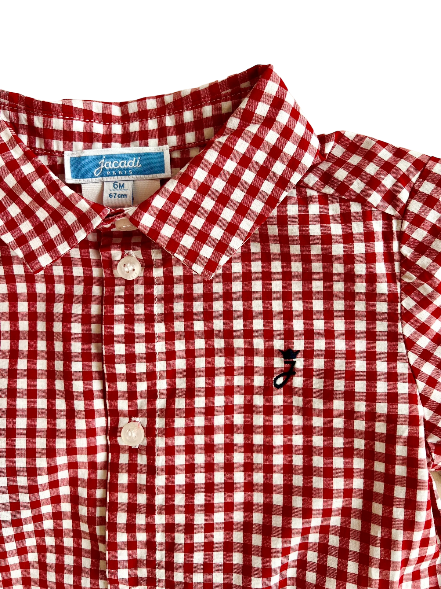 Camicia vichy Jacadi - 6 mesi