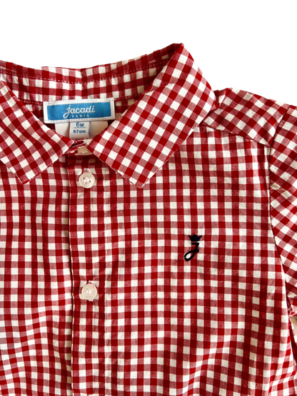 Camicia vichy Jacadi - 6 mesi
