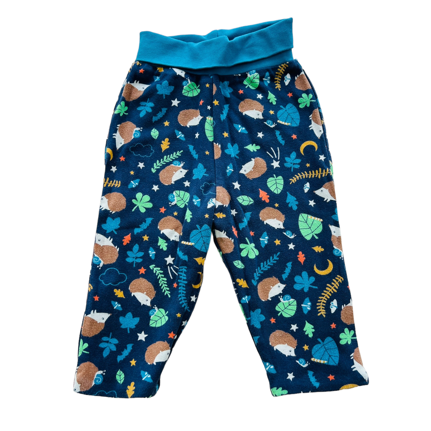 Frugi organic cotton double-sided reversible trousers - 6/12 months