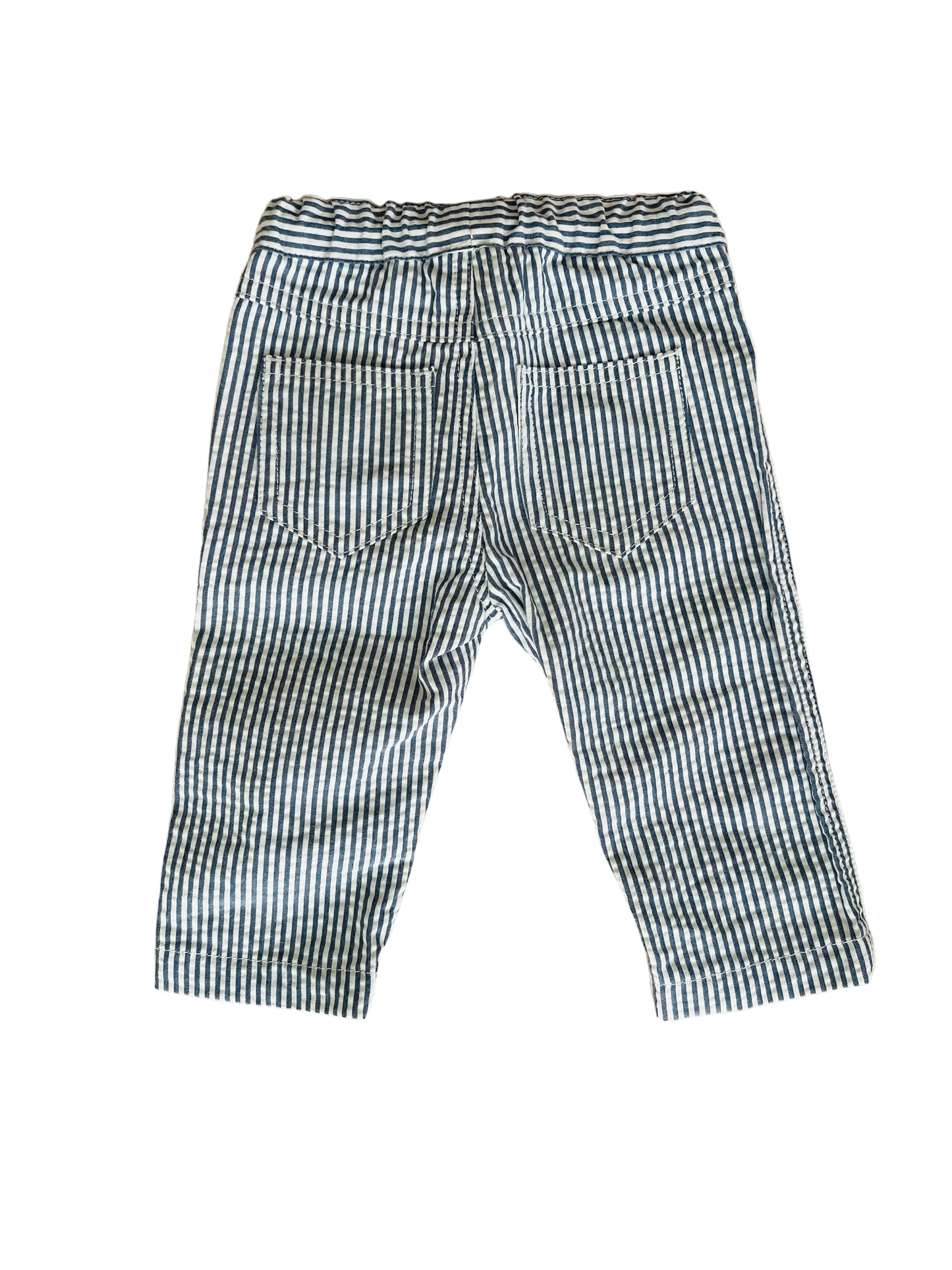 Pantaloni leggeri millerighe Il Gufo - 6 mesi