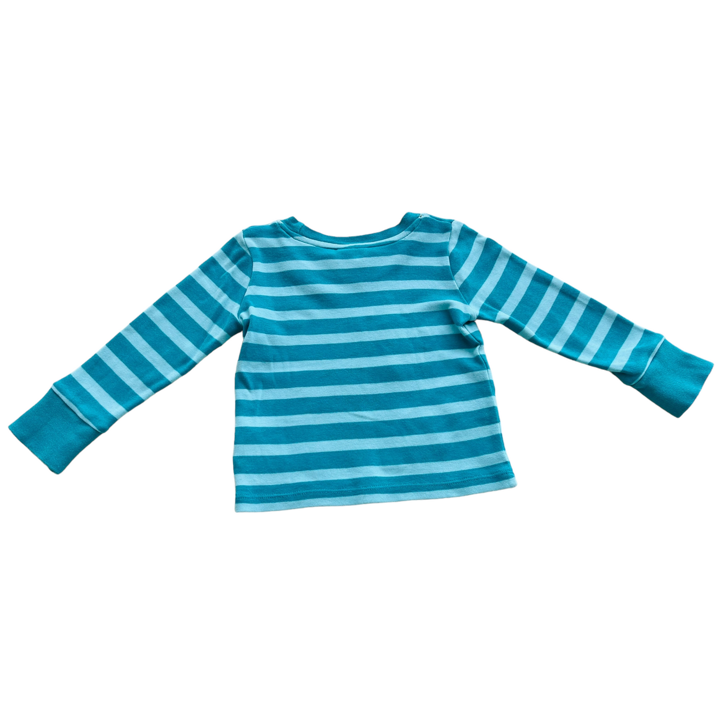 Frugi bee and rainbow organic cotton long-sleeved shirt - 6/12 months