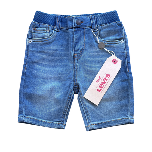 Bermuda pull on jeans elasticizzati Levi's NUOVI - 36 mesi