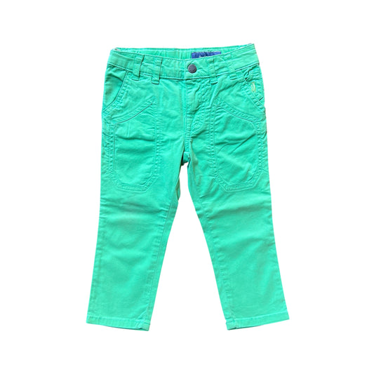 Pantaloni verde menta Jeckerson - 12 mesi