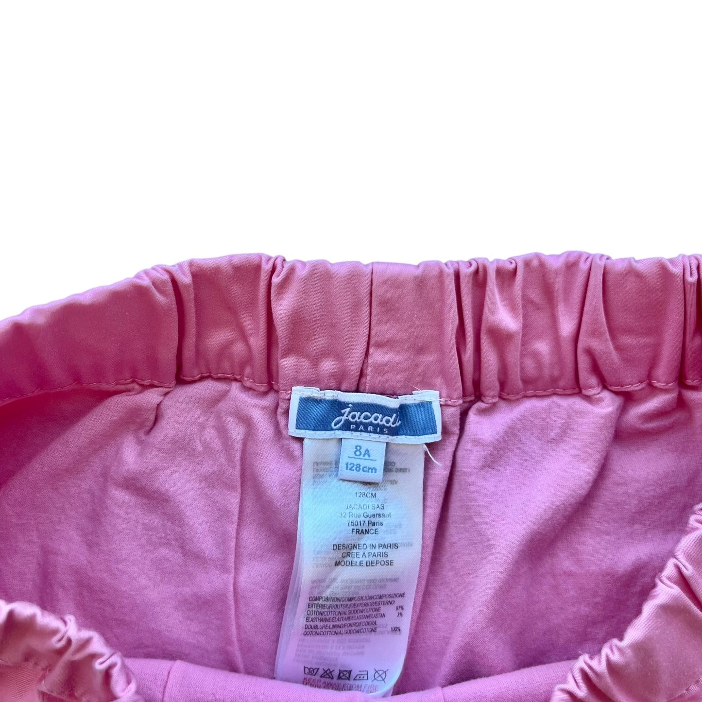 Pantaloncini cotone con smerlo Jacadi - 8 anni