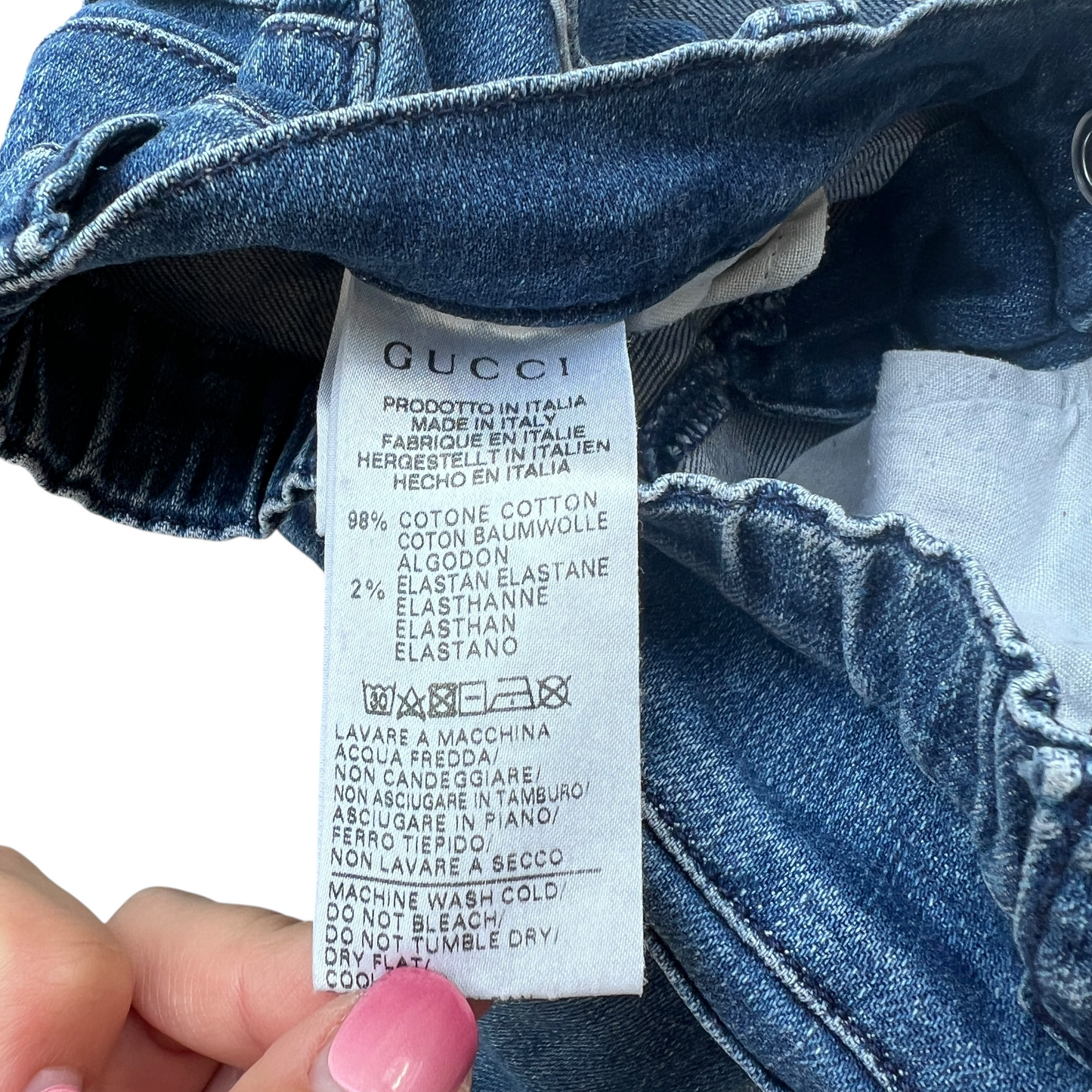 Jeans elasticizzato Gucci - 9/12 mesi