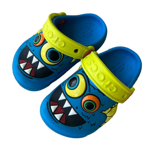 Ciabatte Crocs mostro Fun Lab Clog K Ocean - numero 22/23