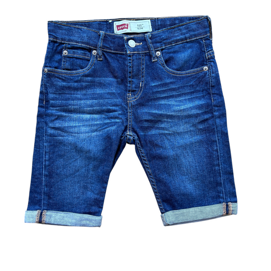 Bermuda jeans mod. 511 slim con risvolto Levi's - 10 anni