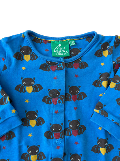 Bats Little Green Radicals onesie - 9/12 months