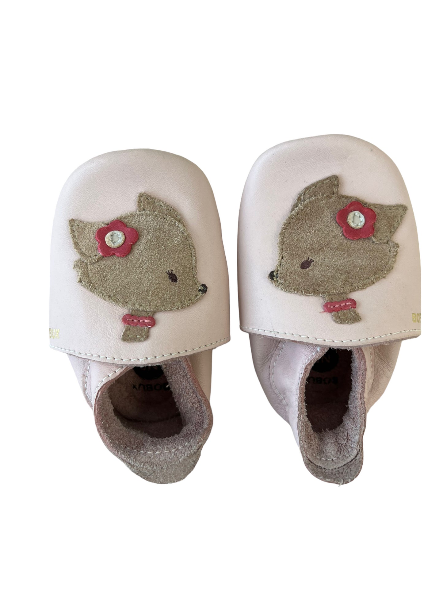 Bobux Soft Sole Fawn Blossom NB neonata - 0/3 mesi