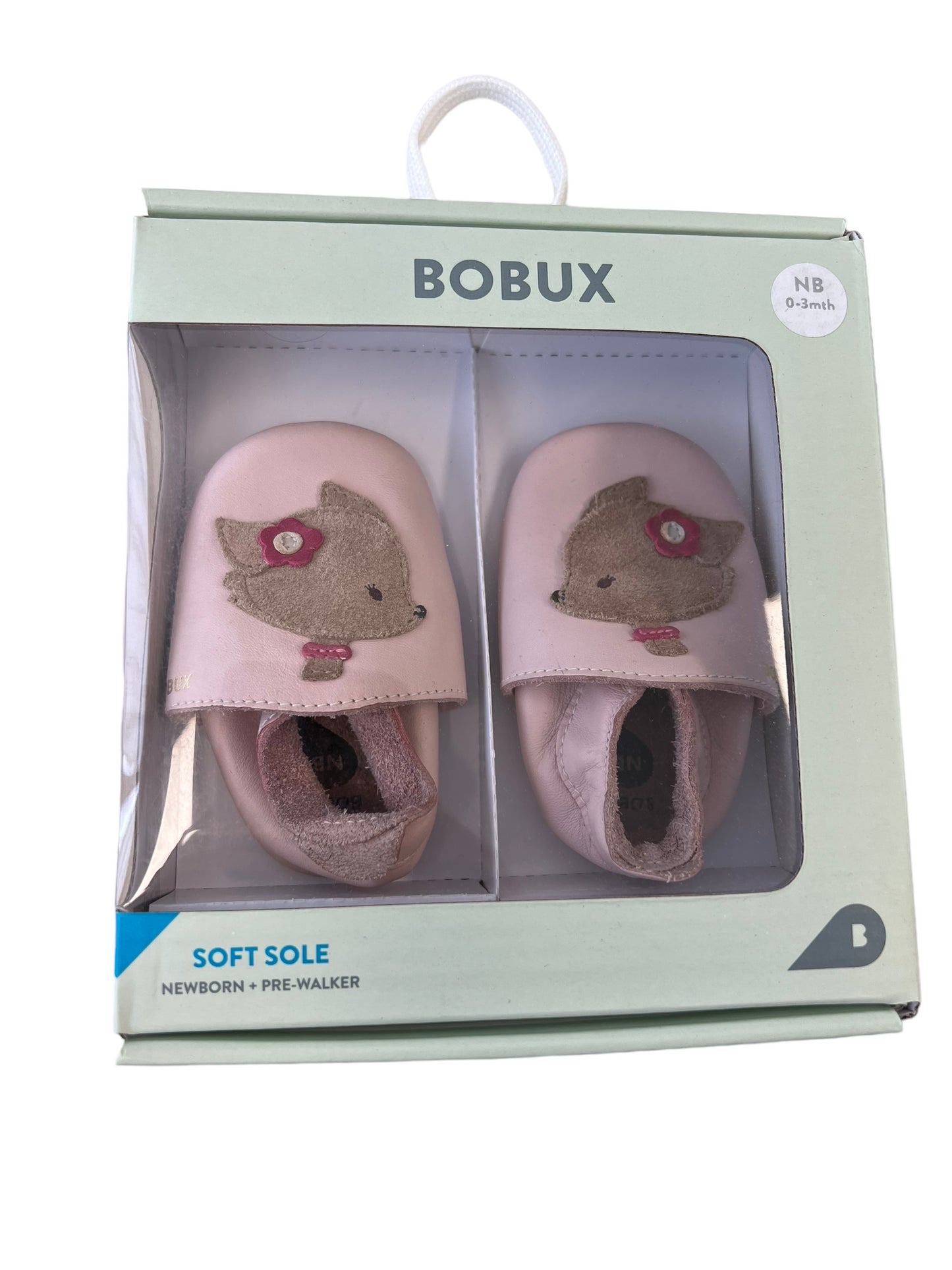 Bobux Soft Sole Fawn Blossom NB neonata - 0/3 mesi