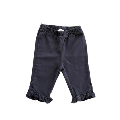 Il Gufo blue ruffled trousers - 6/9 months