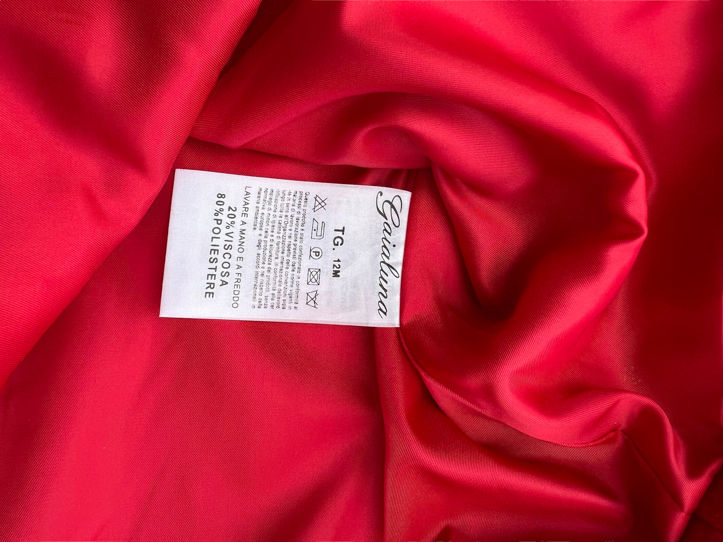 Cappotto Gaialuna natalizio - 12 mesi