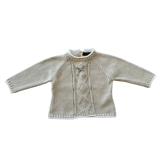 Maglione misto lana cotone Burberry - 9 mesi