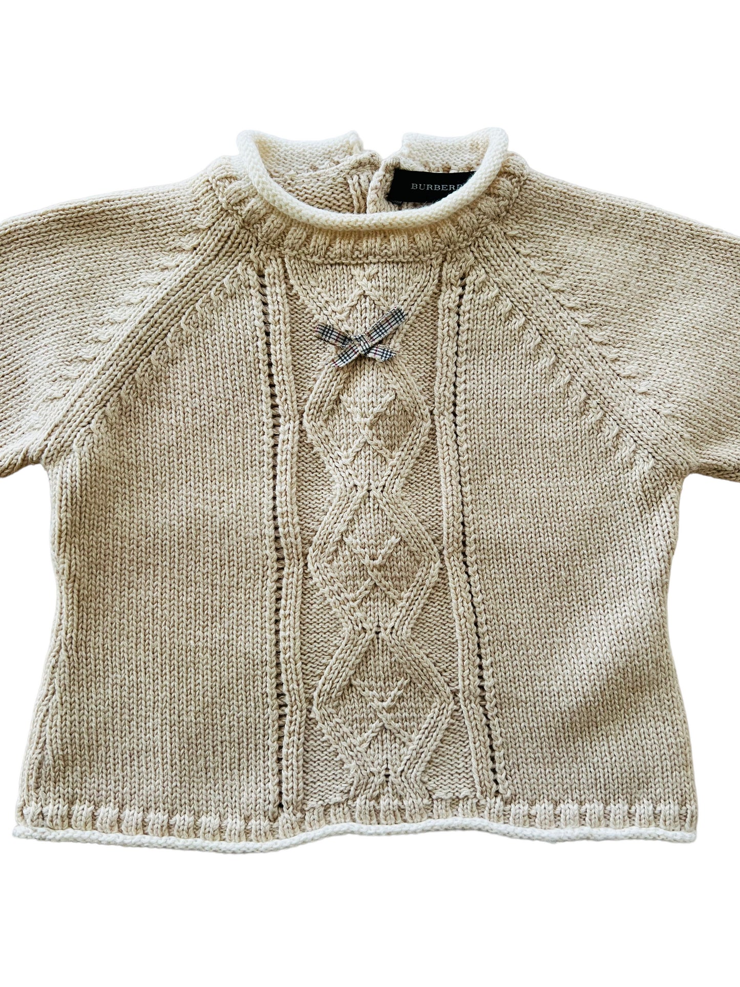 Maglione misto lana cotone Burberry - 9 mesi