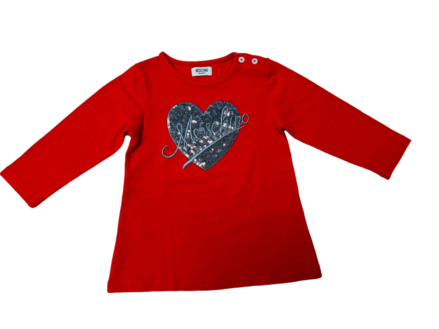 Maglia manica lunga Moschino - 9/12 mesi