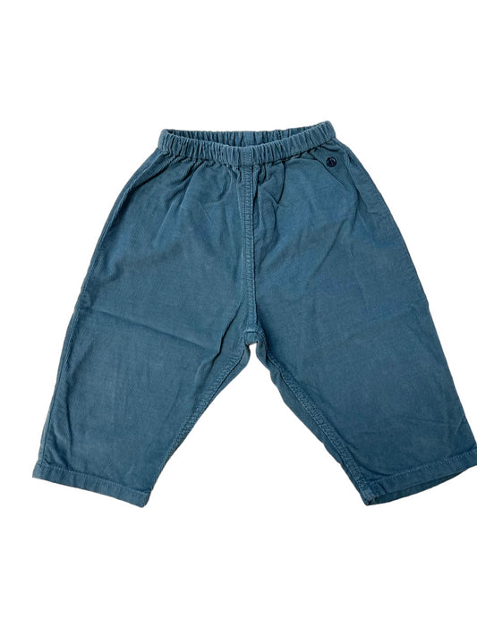Pantaloni velluto a coste avio Petit Bateau - 12 mesi