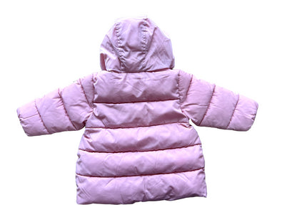Petit Bateau pink padded jacket - 18 months