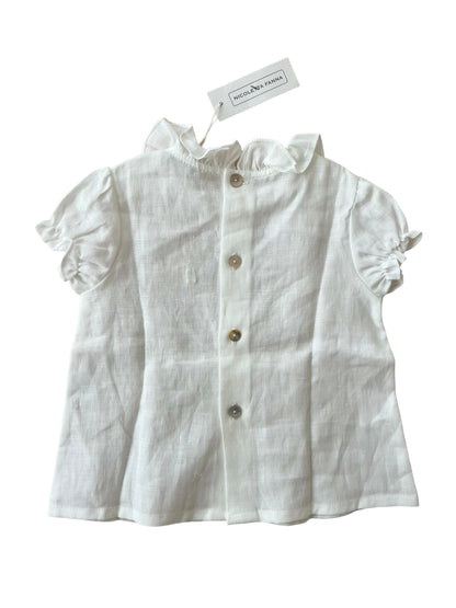 Nicoletta Fanna linen shirt - 6 months