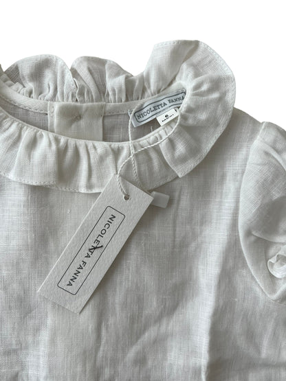 Nicoletta Fanna linen shirt - 6 months