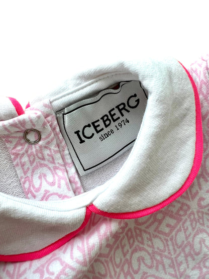 Iceberg onesie - 1 month